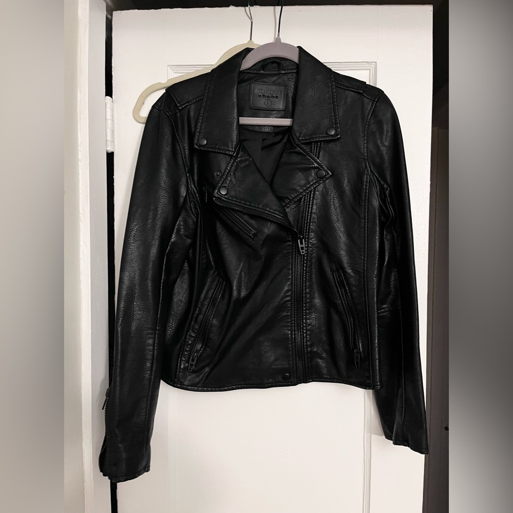 Blank NYC Vegan Leather Moto Jacket